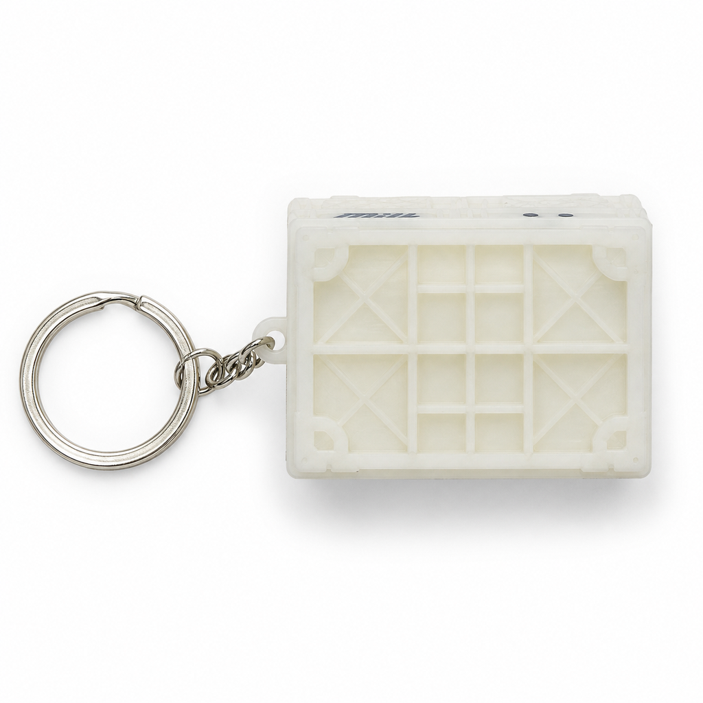 Milk Crate Keychain Fidget Clicker