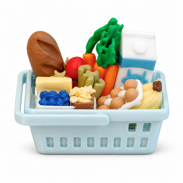 Mini Grocery Basket Fidget Box