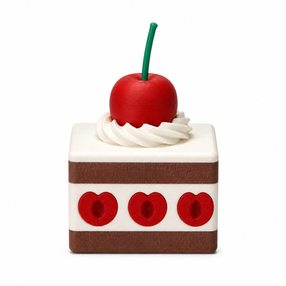 Chocolate Cherry Cheesecake Fidget Clicker