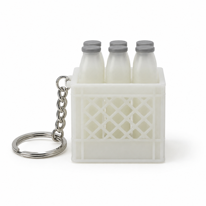Milk Crate Keychain Fidget Clicker
