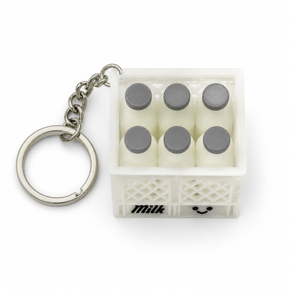 Milk Crate Keychain Fidget Clicker