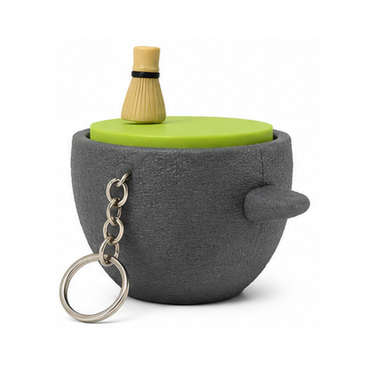 Matcha Spinner Keychain Fidget
