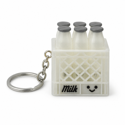 Milk Crate Keychain Fidget Clicker