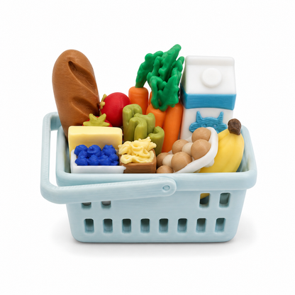 Mini Grocery Basket Fidget Box