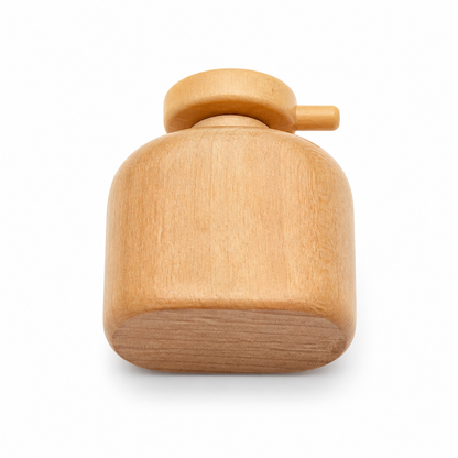 Wooden Lotion Pump Fidget Clicker