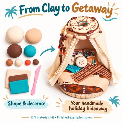 From lightweight clay to a handmade island holiday round canopy daybed